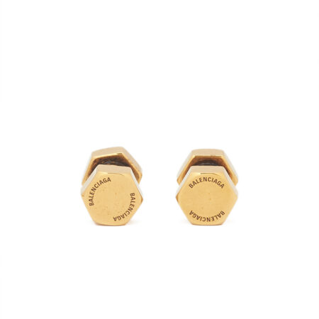 Balenciaga Garage Double Screw Earrings